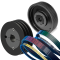 Pulleys and belts